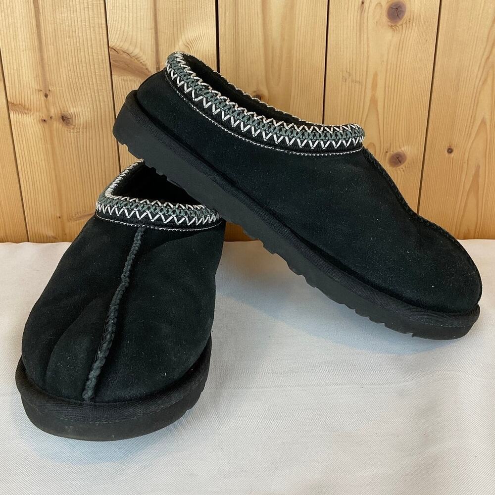 Ugg Black Tasman Slippers, Women's Size 8